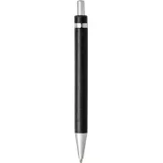 Długopis automatyczny Tidore ze słomy pszenicy, czarny