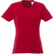 T-shirt damski z krótkim rękawem Heros, xl, czerwony