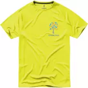 Męski T-shirt Niagara z krótkim rękawem z dzianiny Cool Fit odprowadzającej wilgoć, xl, żółty