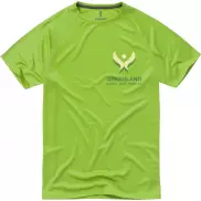 Męski T-shirt Niagara z krótkim rękawem z dzianiny Cool Fit odprowadzającej wilgoć, s, zielony
