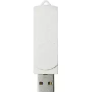 Pamięć USB Rotate o pojemności 16GB ze słomy pszenicznej, biały