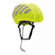 Ochraniacz przeciwdeszczowy na kask rowerowy BIKE PROTECT, żółty