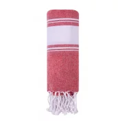 Ręcznik plażowy - czerwony