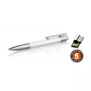 Długopis z pamięcią USB BRAINY 8 GB biały