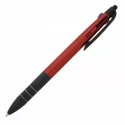 Długopis plastikowy 3w1 BOGOTA - czerwony