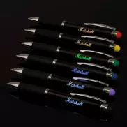Długopis metalowy touch pen lighting logo LA NUCIA - czarny