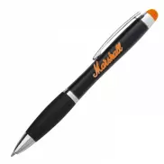 Długopis metalowy touch pen lighting logo LA NUCIA - pomarańczowy