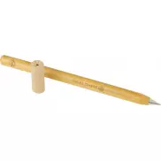 Perie bambusowy długopis bez atramentu, piasek pustyni