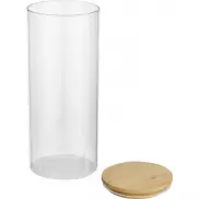 Boley szklany pojemnik na żywność o pojemności 940 ml, piasek pustyni, biały