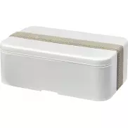 MIYO Renew jednoczęściowy lunchbox, biały, szary