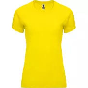 Bahrain sportowa koszulka damska z krótkim rękawem, s, żółty