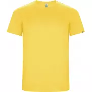 Imola sportowa koszulka męska z krótkim rękawem, s, żółty