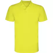 Monzha sportowa koszulka męska polo z krótkim rękawem, s, żółty