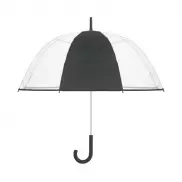 23-calowy parasol manualny - czarny