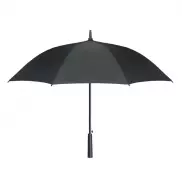 23-cal. wiatroodporny parasol - czarny