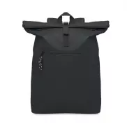 Plecak rolltop poliester 600D - czarny