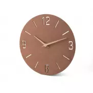 Zegar ścienny NATURAL brązowy