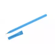 Długopis papierowy PINKO błękitny