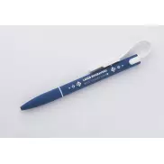 Długopis z kablem USB CHARGE niebieski