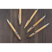 Długopis touch bambusowy TUSO pomarańczowy