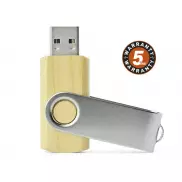 Pamięć USB TWISTER MAPLE 16 GB brązowy