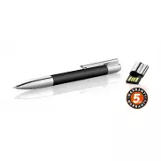 Długopis z pamięcią USB BRAINY 16 GB czarny