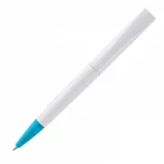 Długopis plastikowy z szerokim klipsem CANBERRA - turkusowy