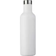Butelka Pinto z izolacją próżniowo miedzianą, biały