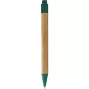 Długopis bambusowy Borneo, piasek pustyni, zielony
