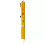 Długopis Nash czarny wkład, żółty