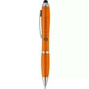 Długopis ze stylusem Nash, pomarańczowy