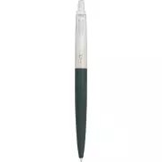 Matowy długopis Jotter XL z chromowanym wykończeniem, zielony