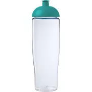Bidon H2O Tempo® o pojemności 700 ml z wypukłym wieczkiem, biały, niebieski