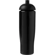 Bidon H2O Tempo® o pojemności 700 ml z wypukłym wieczkiem, czarny