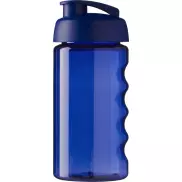 Bidon H2O Bop® o pojemności 500 ml z wieczkiem zaciskowym, niebieski