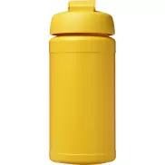Bidon Baseline® Plus o pojemności 500 ml z wieczkiem zaciskowym, żółty