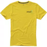 Męski t-shirt Nanaimo z krótkim rękawem, 3xl, żółty