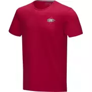 Męski organiczny t-shirt Balfour, m, czerwony