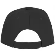 rozowy, 5-panelowa czapka CETO, czarny