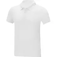 Deimos męska koszulka polo o luźnym kroju, xs, biały