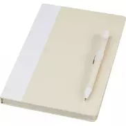 Dairy Dream zestaw z notatnikiem A5 i długopisem, biały