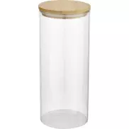 Boley szklany pojemnik na żywność o pojemności 940 ml, piasek pustyni, biały