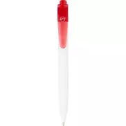 Thalaasa długopis z plastiku pochodzącego z oceanów, czerwony, biały