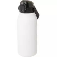 Giganto butelka o pojemności 1600 ml wykonana ze stali nierdzewnej z recyklingu z miedzianą izolacją próżniową posiadająca ce, biały