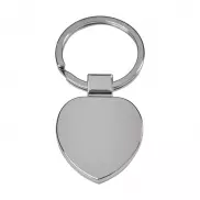 Brelok metalowy Stout Heart, srebrny