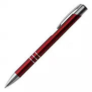 Długopis Lind, ciemnoczerwony