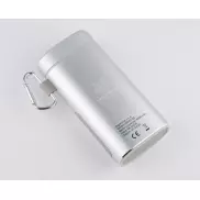 Głośnik bezprzewodowy z power bankiem SOUND 4000 mAh srebrny