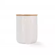 Kubek ceramiczny VIVIAN biały