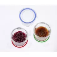 Zestaw słoiczków szklanych PESTO 3 x 120 ml przezroczysty