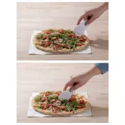 Nóż do pizzy z otwieraczem PEPPERONI biały